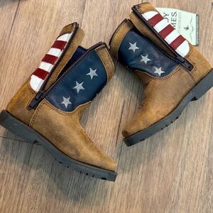 Cody James Boots Toddler size 8 American flag